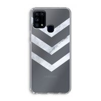Marmeren pijlen: Samsung Galaxy M31 Transparant Hoesje