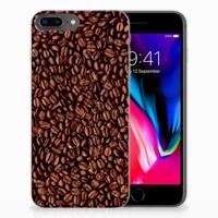 Apple iPhone 7 Plus | 8 Plus | Siliconen Case | Koffiebonen
