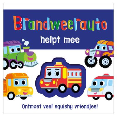 Rebo Publishers 3d voelboek - brandweerauto helpt mee