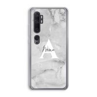 Ivory Marble: Xiaomi Mi Note 10 Transparant Hoesje Ivory Marble: Xiaomi Mi Note 10 Transparant Hoesje