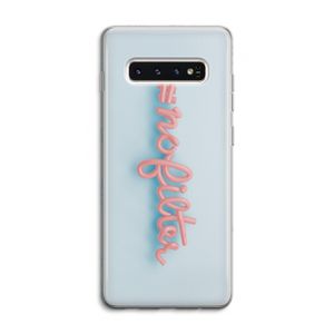 #nofilter: Samsung Galaxy S10 4G Transparant Hoesje