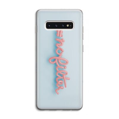 #nofilter: Samsung Galaxy S10 4G Transparant Hoesje