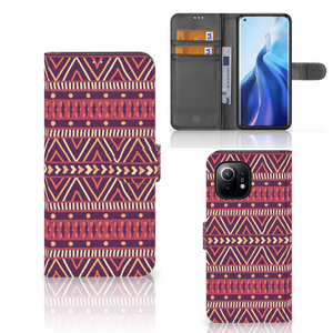 Xiaomi Mi 11 Telefoon Hoesje Aztec Paars