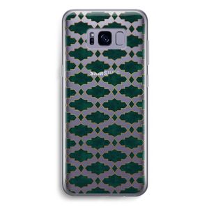Moroccan tiles: Samsung Galaxy S8 Plus Transparant Hoesje