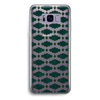 Moroccan tiles: Samsung Galaxy S8 Plus Transparant Hoesje