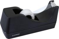 DONAU plakbandafroller, voor rollen van 19 mm x 33 m, zwart