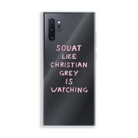 Christian Grey: Samsung Galaxy Note 10 Plus Transparant Hoesje