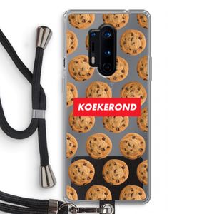 Koekerond: OnePlus 8 Pro Transparant Hoesje met koord