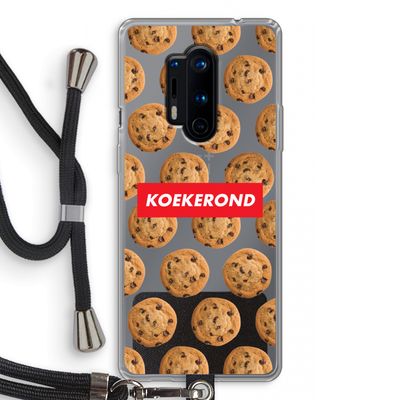 Koekerond: OnePlus 8 Pro Transparant Hoesje met koord