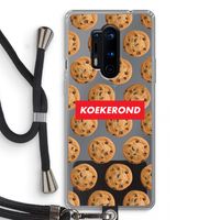 Koekerond: OnePlus 8 Pro Transparant Hoesje met koord