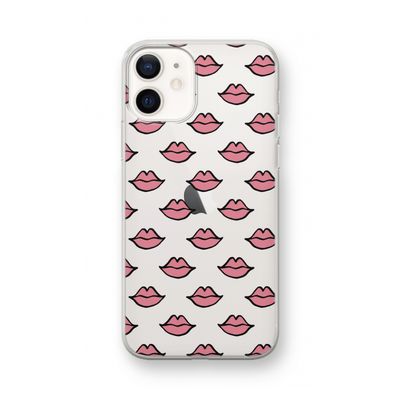 Lipjes: iPhone 12 mini Transparant Hoesje