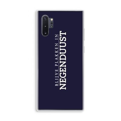 Blijve plakken in Negenduust: Samsung Galaxy Note 10 Plus Transparant Hoesje