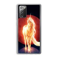 Last Unicorn: Samsung Galaxy Note 20 / Note 20 5G Transparant Hoesje