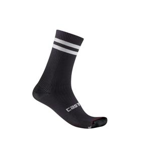 Castelli Originale 18 sock zwart/wit unisex L/XL