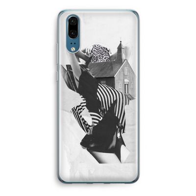 House: Huawei P20 Transparant Hoesje