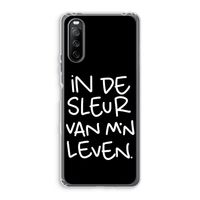 De Sleur: Sony Xperia 10 III Transparant Hoesje De Sleur: Sony Xperia 10 III Transparant Hoesje