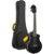 Ortega TourPlayer Series RTPS-U-SBK elektrische tenor ukelele met gigbag