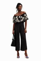 Midi-jumpsuit palmen Stella Jean - BLACK - XL - thumbnail