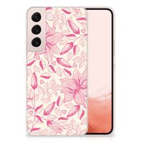 Samsung Galaxy S22 TPU Case Pink Flowers