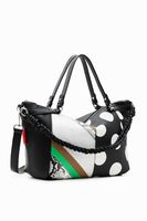 Grote tas met patch - BLACK - U