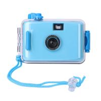 SUC4 5m waterdichte retro film camera mini Point-and-shoot camera voor kinderen (baby blauw)