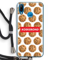 Koekerond: Huawei P20 Lite Transparant Hoesje met koord