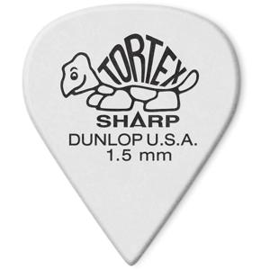 Dunlop 412P150 Tortex Sharp Pick 1.50 mm plectrumset (12 stuks)