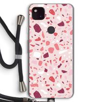 Terrazzo N°15: Pixel 4a 5G Transparant Hoesje met koord