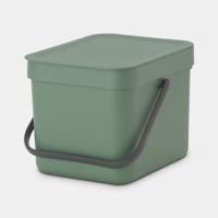 Brabantia sort & go afvalbak 6l groen