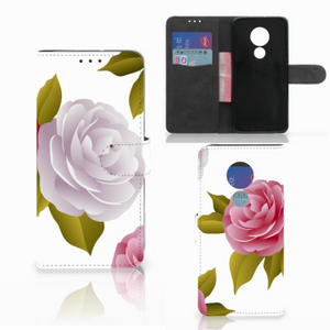 Motorola Moto G7 Power Hoesje Roses