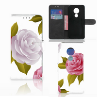 Motorola Moto G7 Power Hoesje Roses - thumbnail