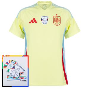 Spanje Shirt Uit 2024-2025 + Euro 2024 Badges