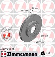 Remschijf Coat Z 470243920