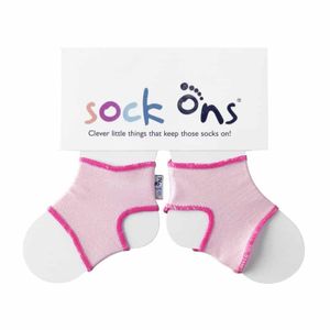 Dooky Sock Ons baby pink Maat