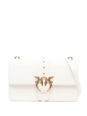PINKO sac à bandoulière Love One Classic en cuir - Tons neutres