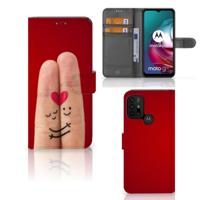 Motorola Moto G10 | G20 | G30 | Wallet Case | met Pasjes | Liefde - Origineel Romantisch Cadeau