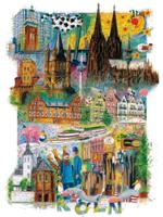 Kunstdruk Klaus D. Schiemann - Köln 30x40cm