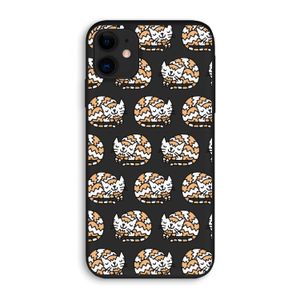 Slapende poes: iPhone 11 Biologisch afbreekbaar hoesje