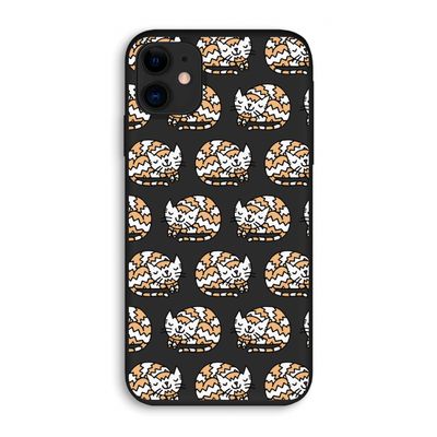 Slapende poes: iPhone 11 Biologisch afbreekbaar hoesje