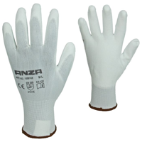 Anza Schildershandschoenen Maat 8/M - Geel Anza Schildershandschoenen Maat 8/M - Geel