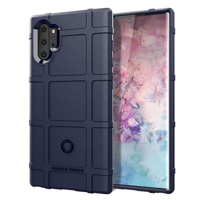 Schokbestendige beschermer cover volledige dekking siliconen case voor Galaxy Note 10 Pro/Note 10 + (blauw)