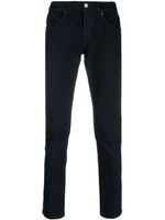 DONDUP slim-cut cotton trousers - Bleu - thumbnail