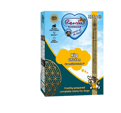Renske vers hondenvoer kip graanvrij 375 gram