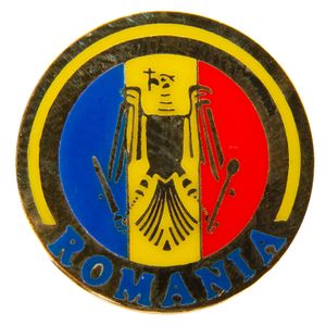 Roemenië Enamel Pin Badge