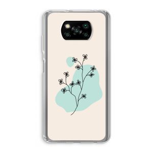Love your petals: Xiaomi Poco X3 NFC Transparant Hoesje