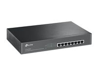 TP-LINK 8 Port Gigabit PoE Switch Unmanaged Gigabit Ethernet (10/100/1000) Zwart Power over Ethernet - thumbnail