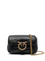 PINKO mini sac Love Puff en cuir - Noir