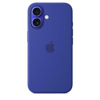 APPLE iPhone 16 - Siliconen hoesje met MagSafe - Ultramarijn