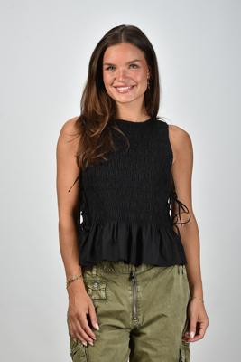 Ganni top W0565 black