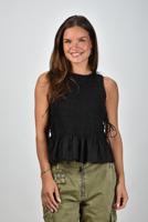 Ganni top W0565 black